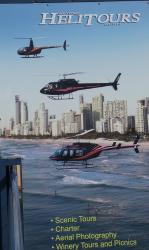 Poster for Helicopter Tours in Southport 